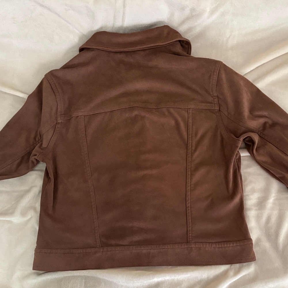Suede button down - Picture 4 of 4